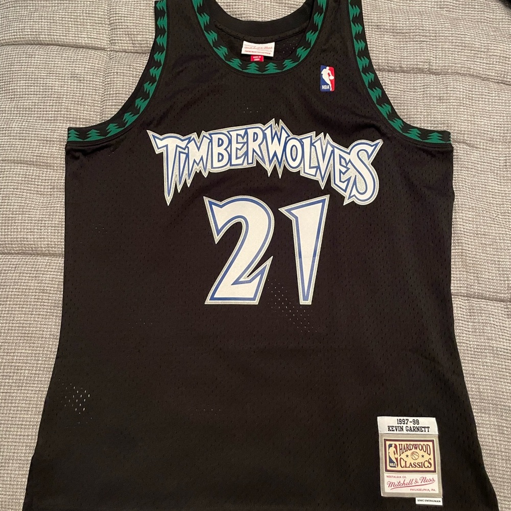Kevin Garnett Minnesota Timberwolves Mitchell & Ness Swingman jersey -RARE-